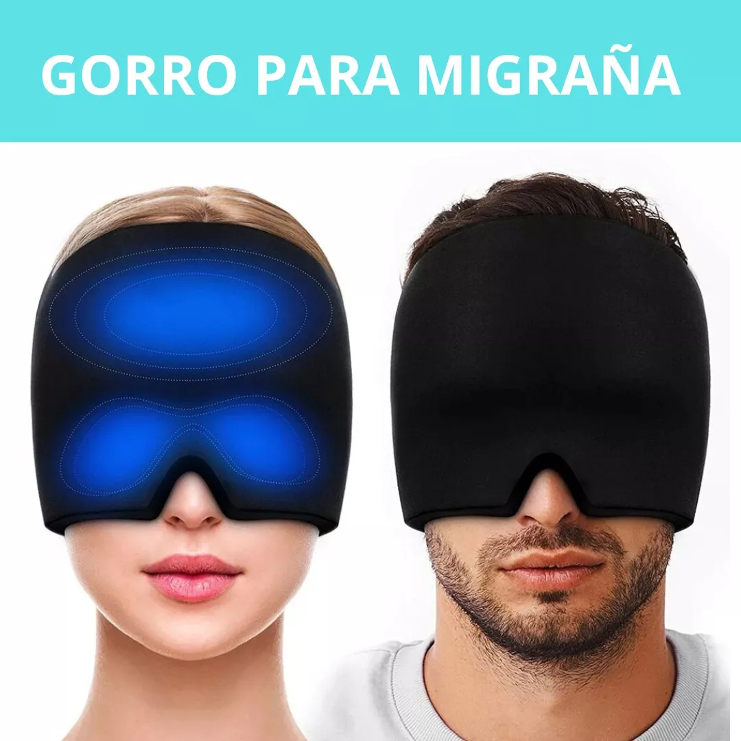 GORRO DE GEL  ALIVIO DE MIGRAÑA